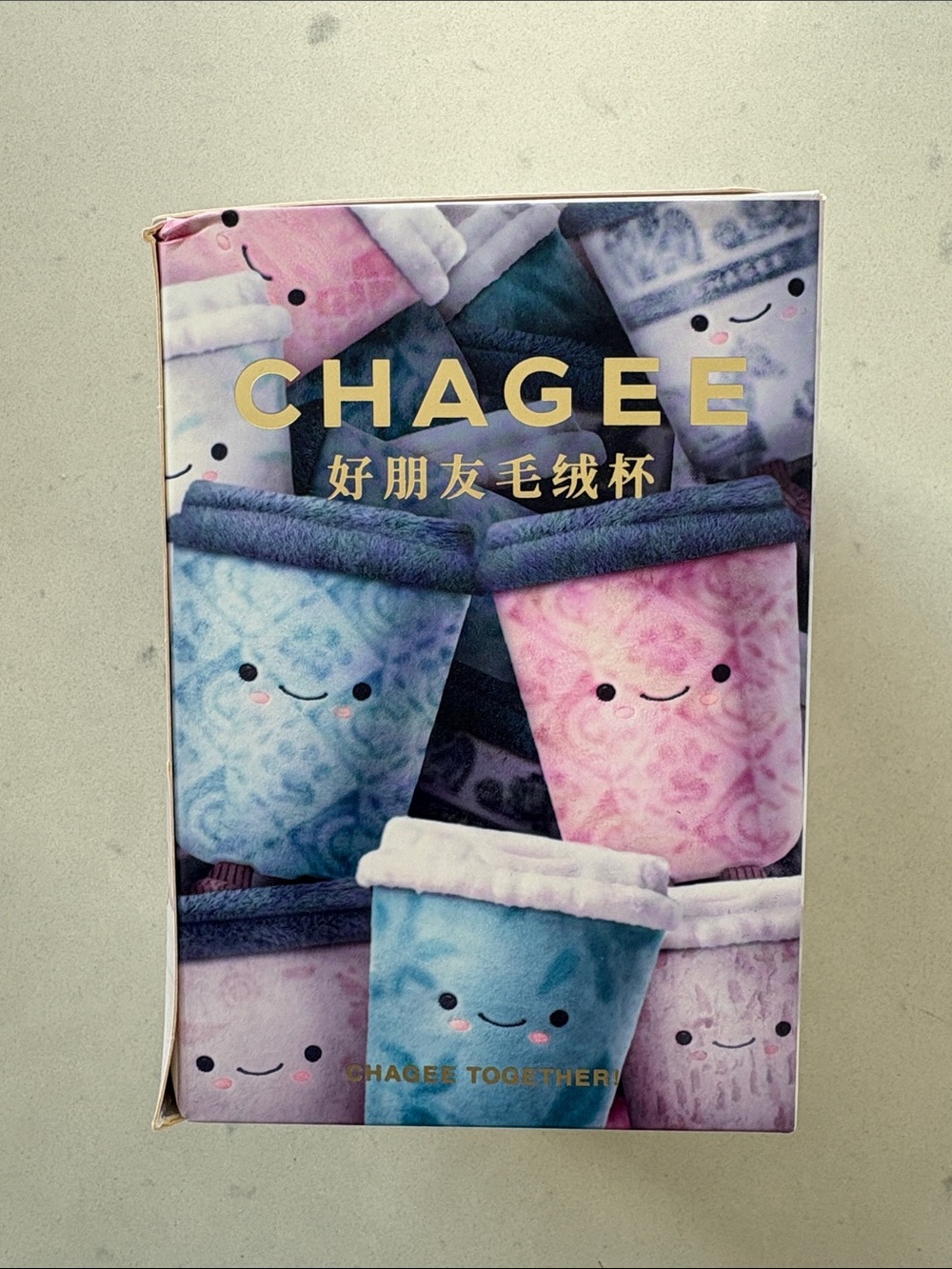 CHAGEE Plushie Cup UNOPENED BLIND BOX
